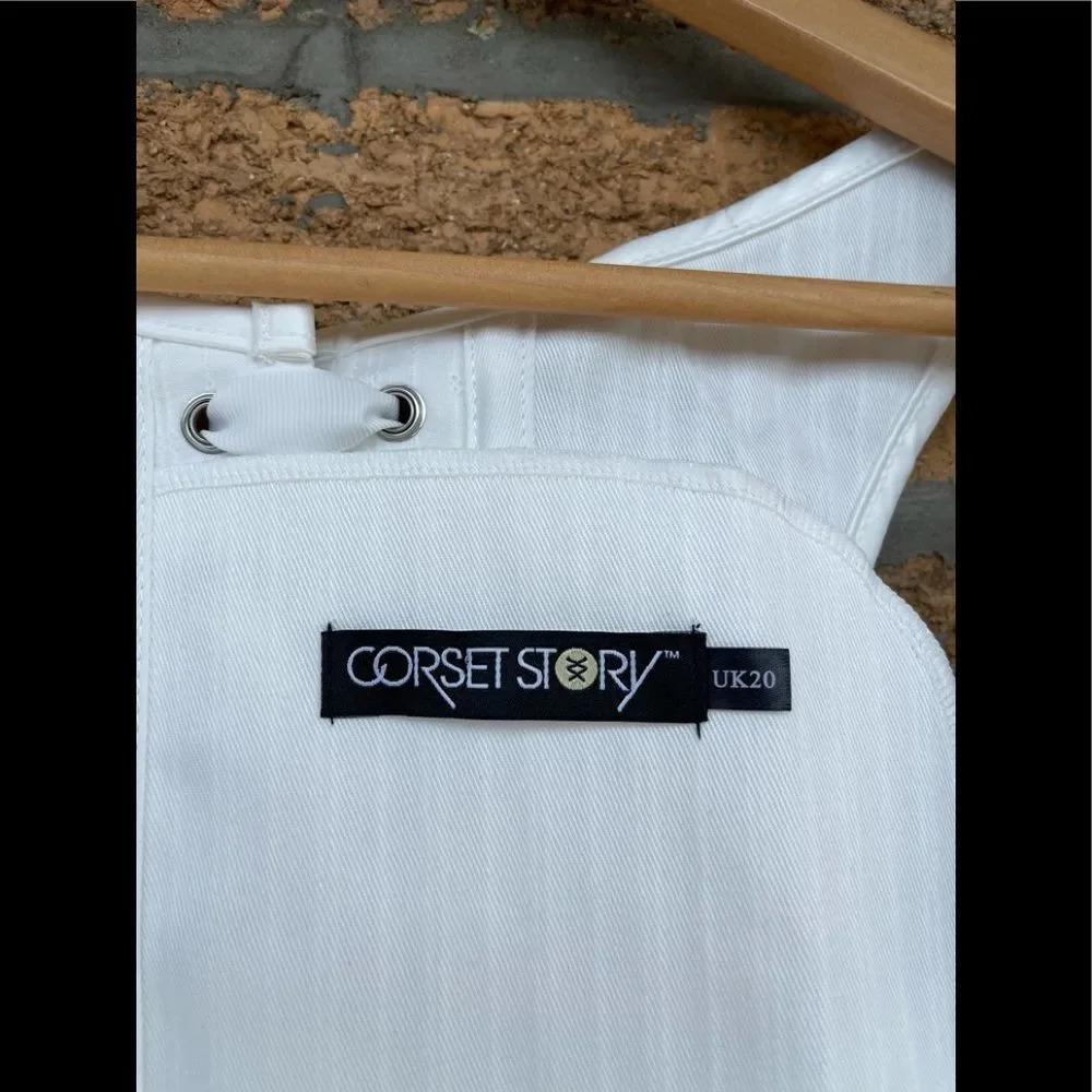 Corset Story High Back Underbust Corset W/ Straps Size 20uk/16us — image 5 of 8